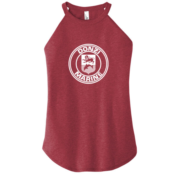 Midwest Donzi Club Printed - Women's Perfect Tri ® Rocker Tank Thumbnail