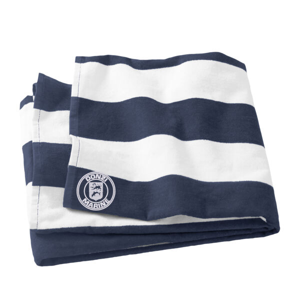 Midwest Donzi Club Printed - Cabana Stripe Beach Towel Thumbnail