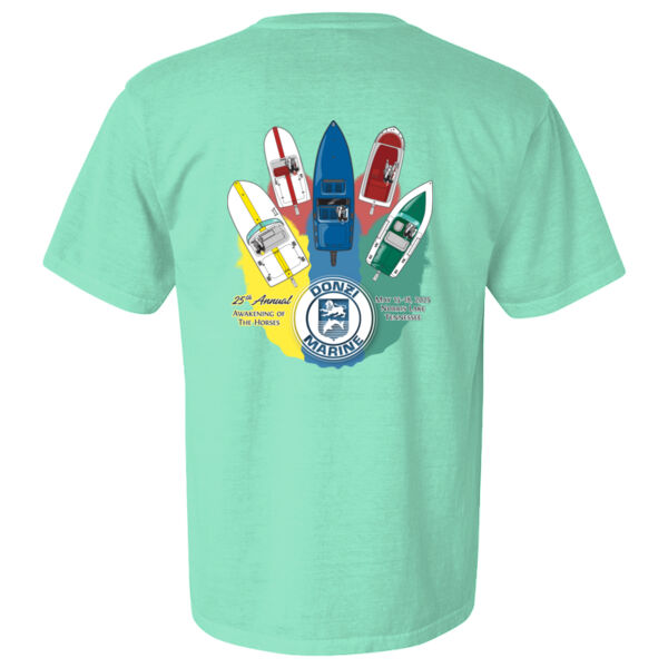 2025 Midwest Donzi Club Printed - Heavyweight Ring Spun Tee Thumbnail