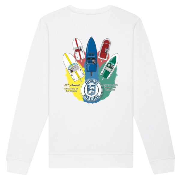 2025 Midwest Donzi Club Printed - Unisex Roller Crewneck Sweatshirt Thumbnail