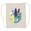 Canvas Drawstring Backpack Thumbnail